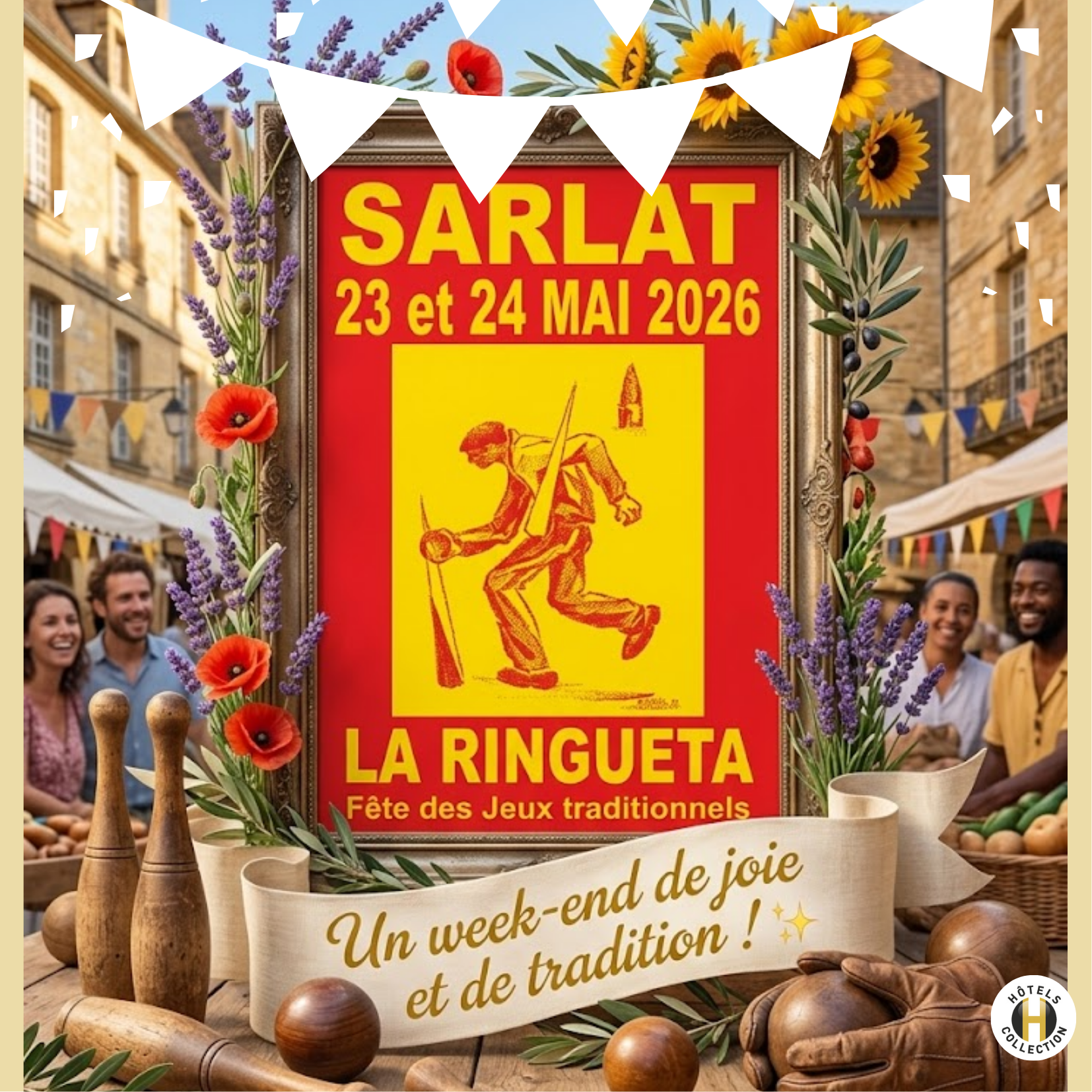 🎲23 & 24 mai 2026, Sarlat remonte le temps !